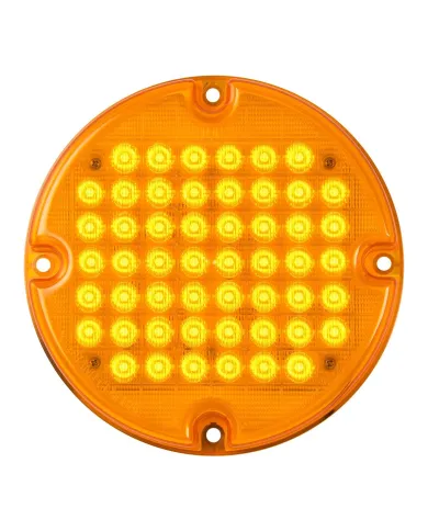 GG82350 - 7" SMART DYNAMIC AMBER/AMBER 52 LED BUS SEALED LIGHT