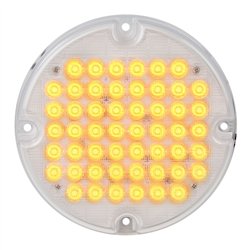 GG82351 - 7" SMART DYNAMIC AMBER/CLEAR 52 LED BUS SEALED LIGHT