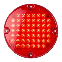 GG82352 - 7" SMART DYNAMIC RED/RED 52 LED BUS SEALED LIGHT