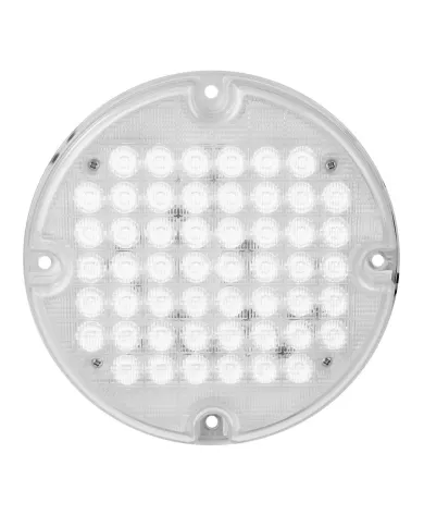 GG82354 - 7" SMART DYNAMIC WHITE/CLEAR 52LED BUS SEALED NON-SEQ LIGHT