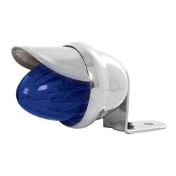 GG82771 - CR. SINGLE MINI BLUE MARKER LIGHT W/VISOR