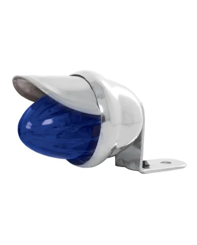 GG82771 - CR. SINGLE MINI BLUE MARKER LIGHT W/VISOR