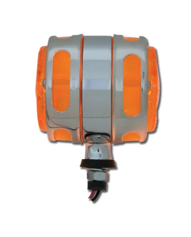GG83223 - 3" 2 FACE AM/AM PROJECTED LIGHT W/ S.S. RIM