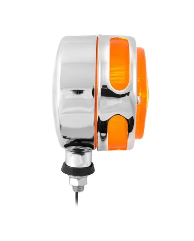 GG83240 - 3" 1 FACE AMBER PROJECTED LIGHT W/S.S. RIM