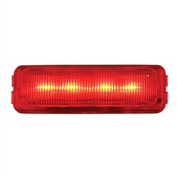 GG84445 - MEDIUM RECT. RED/RED 4-LED MARKER LIGHT