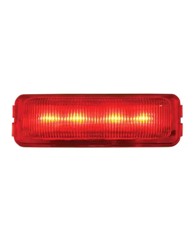 GG84445 - MEDIUM RECT. RED/RED 4-LED MARKER LIGHT