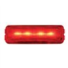 GG84445 - MEDIUM RECT. RED/RED 4-LED MARKER LIGHT