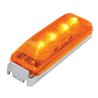 GG84450 - RECT. AMBER/AMBER 4 LED MARKER LIGHT W/ CR. BRACKET