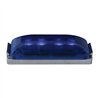 GG84453 - RECT. BLUE/BLUE 4 LED UTILITY LIGHT W/ CR. BRACKET