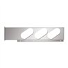 GG84499 - 2 PC. S.S. REAR LIGHT BAR ONLY W/SLANTED OVAL HOLES