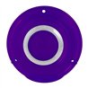 GG86723 - 4" 3 SCREW PURPLE PLASTIC LENS W/CR. RIM