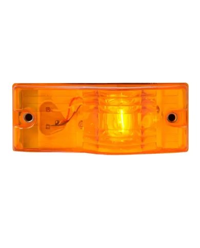 GG87011 - RECT. AMBER SIDE MOUNT MARKER/ TURN LIGHT