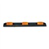 GG87092 - BLACK PLASTIC ID BAR W/ 3 AMBER LED MARKER LIGHTS