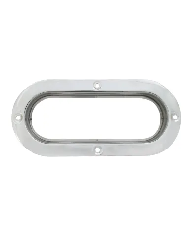 GG87146 - S.S. FLANGE MOUNT BEZEL FOR OVAL LIGHT