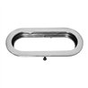 GG87203 - S.S. FLANGE MOUNT BEZEL W/ 4 STUDS FOR OVAL LIGHT