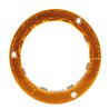 GG87260 - 4" AMBER REFLECTIVE PLASTIC FLANGE MOUNT BEZEL