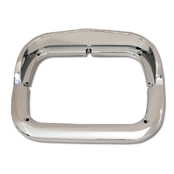 GG87594 - CR. PLASTIC SINGLE HEADLIGHT BEZEL FOR I'NTAL & PETE