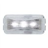 GG87647 - SMALL RECT. WHITE/CLEAR 3-LED UTILITY SEALED LIGHT