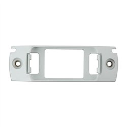 GG87679 - WHITE RAIL STYLE RIM FOR SMALL RECT. SEALED MARKER LIGHT