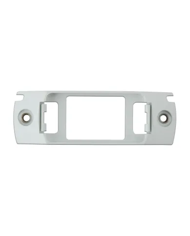 GG87679 - WHITE RAIL STYLE RIM FOR SMALL RECT. SEALED MARKER LIGHT
