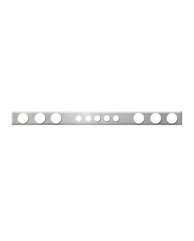 GG88009 - 1 PC CR. REAR LIGHT BAR W/ 4-7/16" & 2-1/4" HOLES
