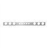 GG88009 - 1 PC CR. REAR LIGHT BAR W/ 4-7/16" & 2-1/4" HOLES