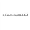GG88039 - 1 PC SS REAR LIGHT BAR W/ 4-7/16" & 2-1/4" HOLES