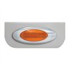 GG89020 - 8-1/4" SS L BRACKET W/1 AMBER Y2K LIGHT