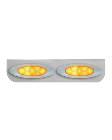 GG89036 - 16-1/2" CR L BRACKET W/2 AMBER Y2K SPYDER LED LIGHT