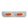GG89040 - 16-1/2" SS L BRACKET W/2 AMBER Y2K LIGHT