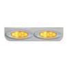 GG89046 - 16-1/2" SS L BRACKET W/2 AMBER Y2K SPYDER LED LIGHT