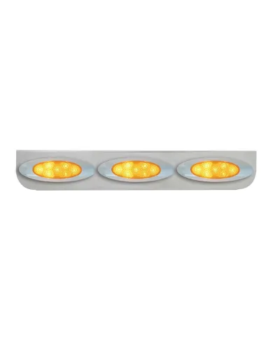 GG89056 - 24-3/4" CR L BRACKET W/3 AMBER Y2K SPYDER LED LIGHT