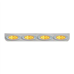 GG89076 - 33-1/4" CR L BRACKET W/4 AMBER Y2K SPYDER LED LIGHT