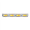 GG89086 - 33-1/4" SS L BRACKET W/4 AMBER Y2K SPYDER LED LIGHT