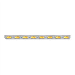 GG89096 - 79-1/2" SS L BRACKET W/8 AMBER Y2K SPYDER LED LIGHT