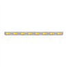 GG89096 - 79-1/2" SS L BRACKET W/8 AMBER Y2K SPYDER LED LIGHT