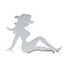 GG90023 - CR. COWGIRL W/BOOTS L/H 2 STUD MOUNT 4"X5-3/4"