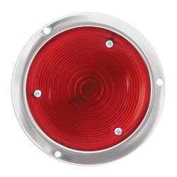 GG90380 - S.S. FLANGE MOUNTED RED LIGHT 