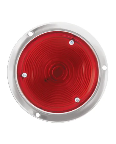 GG90380 - S.S. FLANGE MOUNTED RED LIGHT 