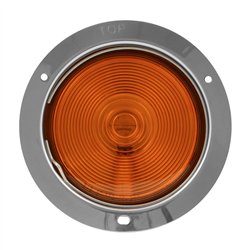 GG90387 - S.S. FLANGE MOUNTED AMBER LIGHT
