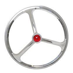 GG90881 - 7" CR. LUCAS HEADLIGHT COVER W/RED DOT