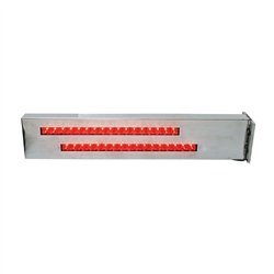 GG91380 - CR. 2 PC. LIGHT BAR W/20" L SPYDER RED/RED LED LIGHT