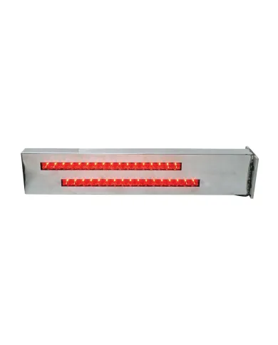GG91380 - CR. 2 PC. LIGHT BAR W/20" L SPYDER RED/RED LED LIGHT