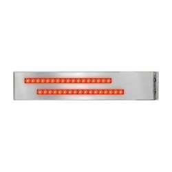 GG91381 - CR. 2 PC. LIGHT BAR W/20"L SPYDER RED/CLEAR LED LIGHT
