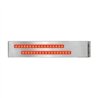 GG91381 - CR. 2 PC. LIGHT BAR W/20"L SPYDER RED/CLEAR LED LIGHT