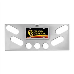 GG91658 - CR. REAR LIGHT PANEL W/BACKING PLATE & OVAL/2.5" HOLES