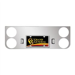 GG92460 - CR. 34"X12" REAR LIGHT PANEL W/4 OF 4" LIGHT HOLES