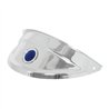 GG92472 - 7" CR. HEADLIGHT VISOR W/BLUE DOT