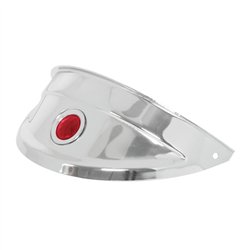 GG92473 - 7" CR. HEADLIGHT VISOR W/RED DOT
