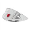 GG92473 - 7" CR. HEADLIGHT VISOR W/RED DOT